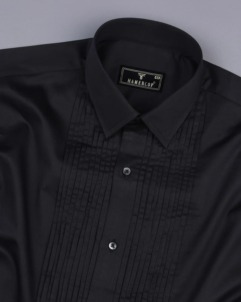 Midnight Black Formal Shirt