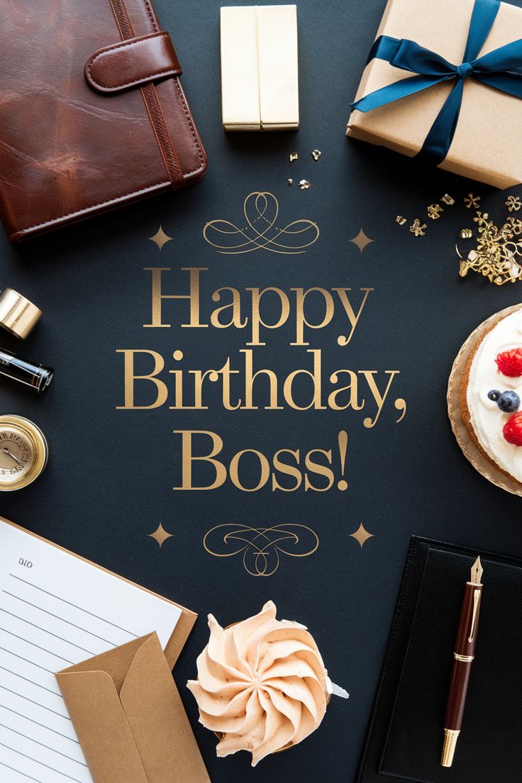 Birthday Messages for Boss