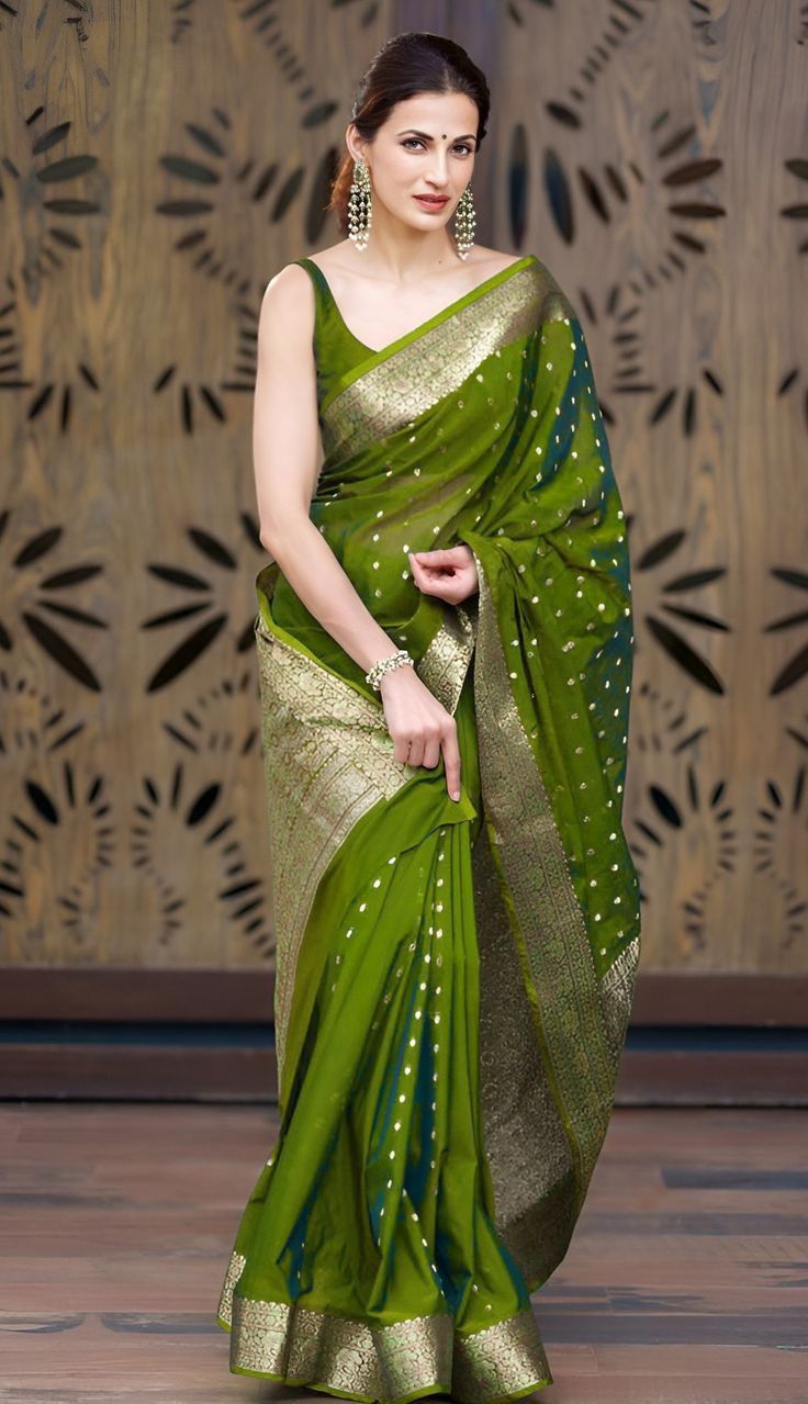 cream Embroidered Net Saree thumbnail 1