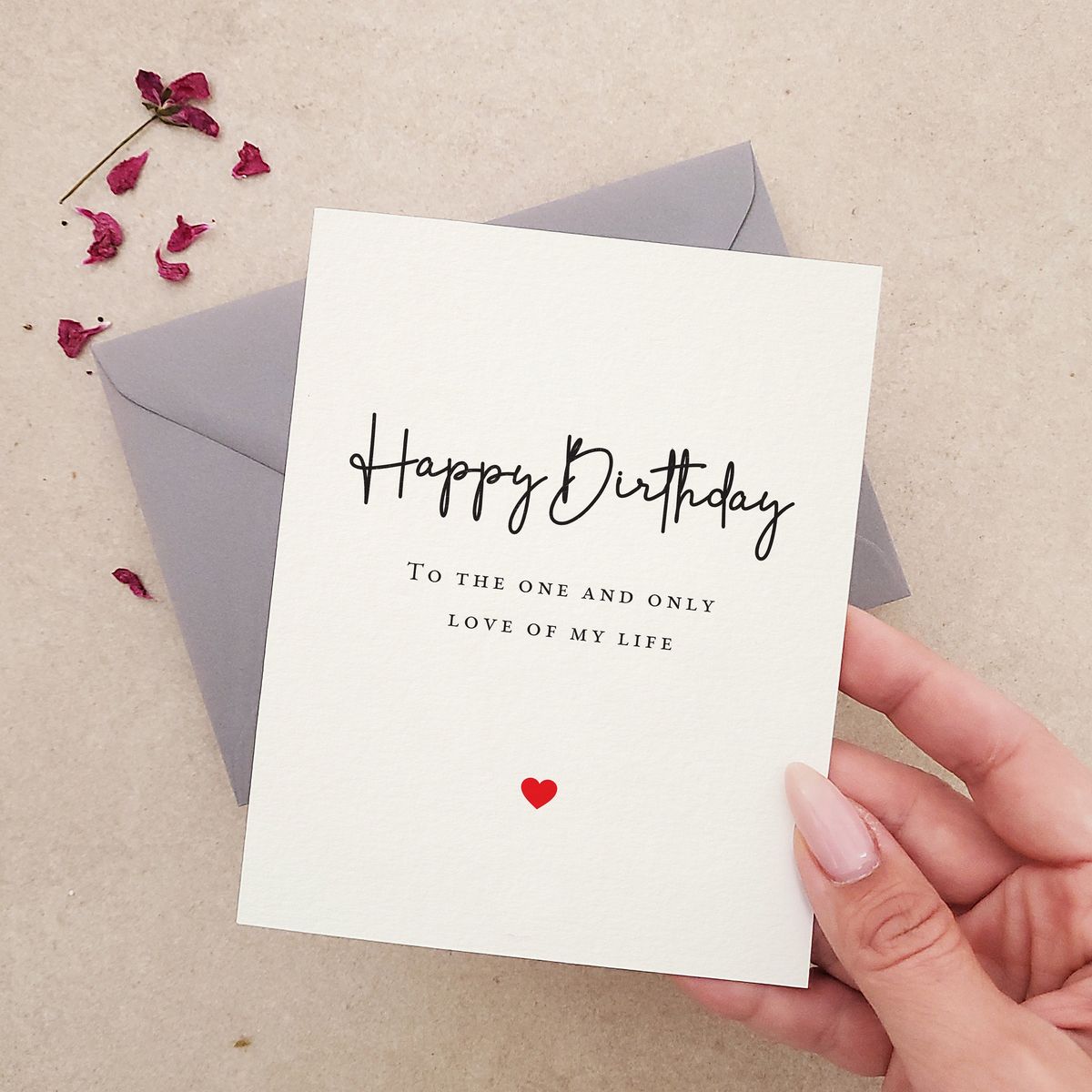 Heartfelt Birthday Note