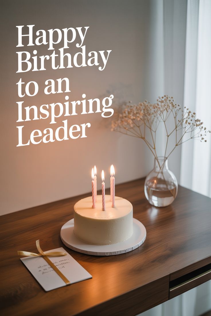 Boss Birthday Wish