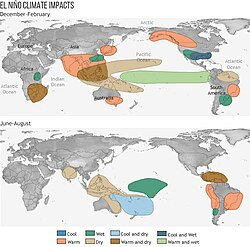 Global Weather Patterns Disrupted by El Niño Effect