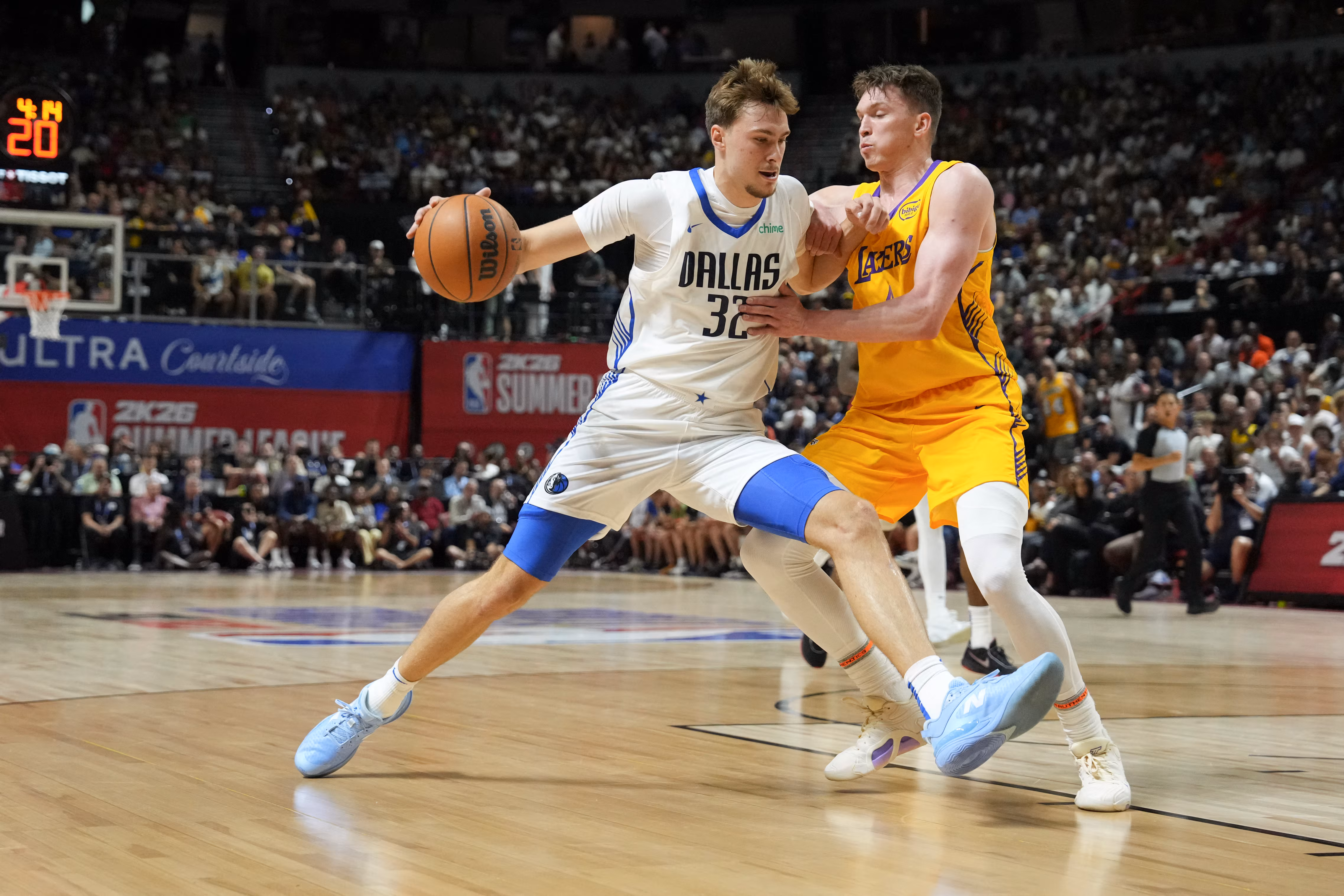 Cooper Flagg debuts in Summer League