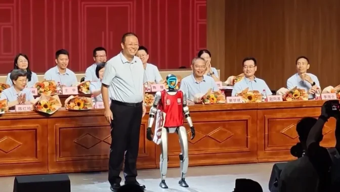 Robot graduate in China