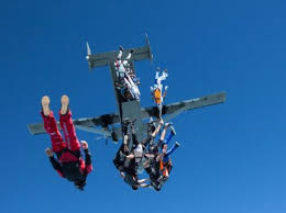 Global skydiving record attempt