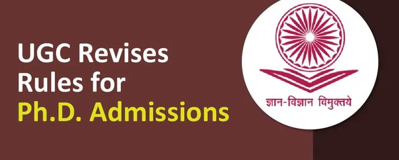 UGC PhD Entrance Rule Changes
