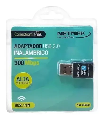 ADAPTADOR USB WIFI 300MBPS NM-CS300