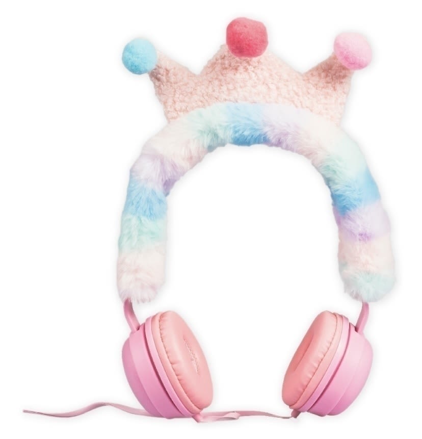 AURICULAR VINCHA ARCOIRIS CON CABLE - imagen 1