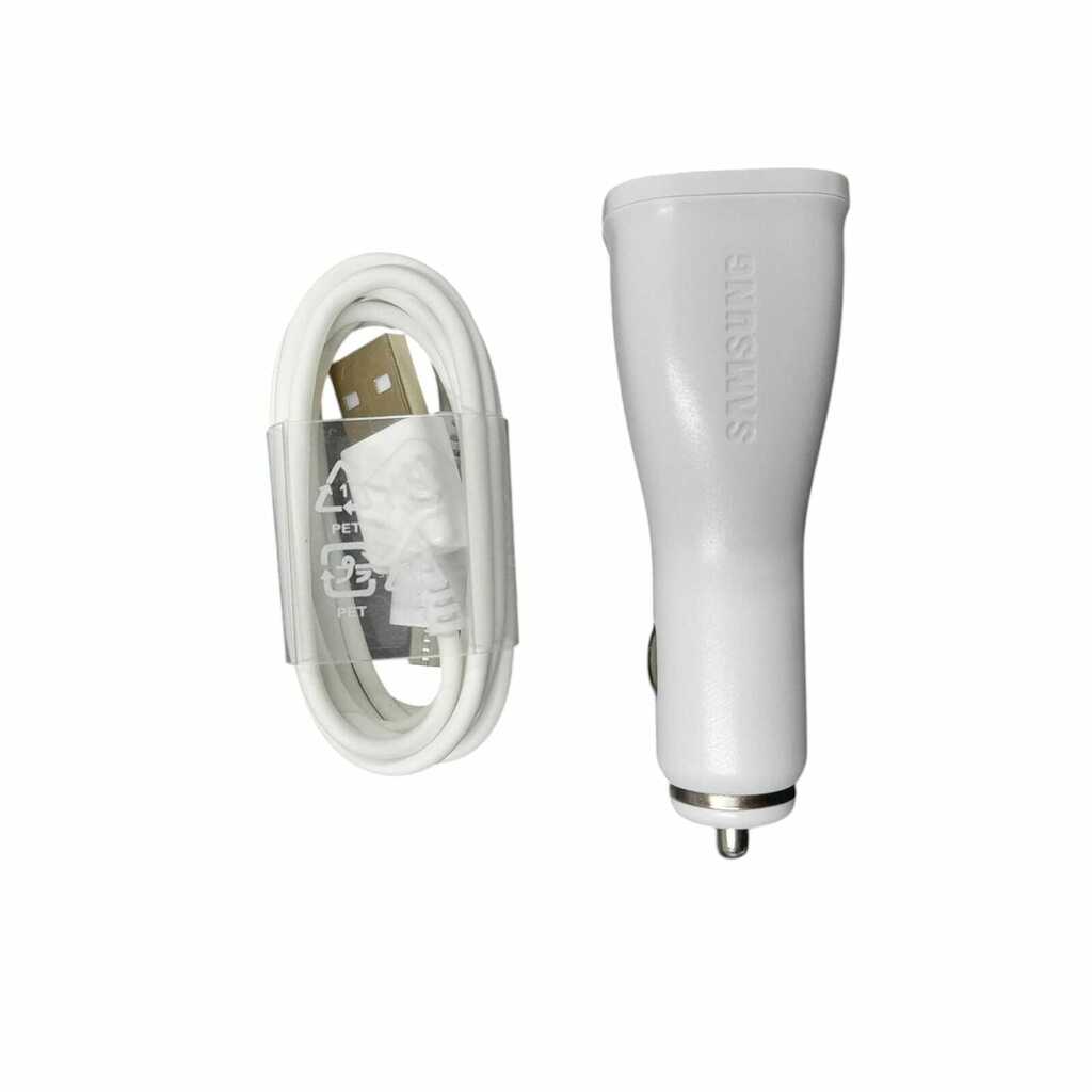CARGADOR PARA AUTO SAMSUNG C/ CABLE USB V8 - imagen 1