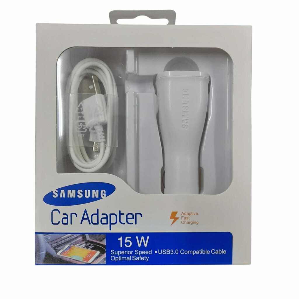 CARGADOR PARA AUTO SAMSUNG C/ CABLE USB V8 miniatura 2