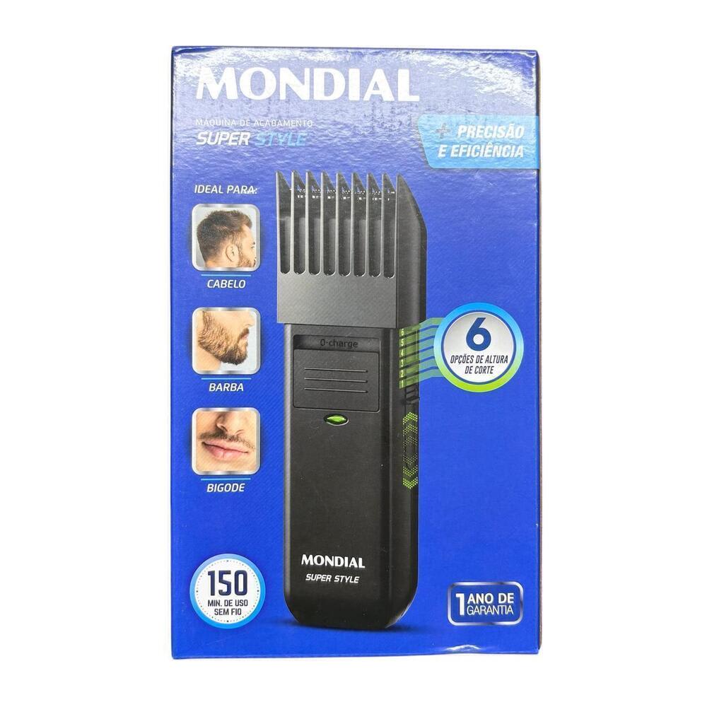MAQUINA CORTADORA DE PELO MONDIAL SUPER STYLE MA-01