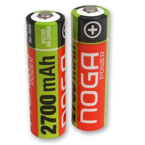 PILAS AA RECARGABLES NOGA X 2