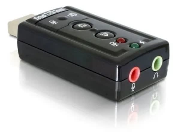 PLACA DE SONIDO USB EXTERNA 7.1