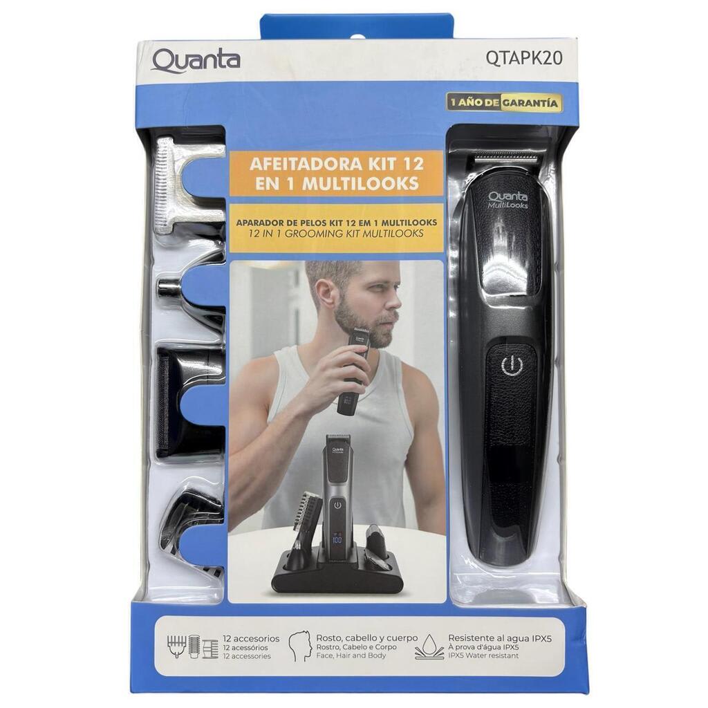 AFEITADORA QUANTA QTAPK20 RECARGABLE