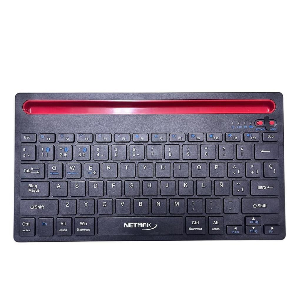 TECLADO RECARGABLE NETMAK KB650