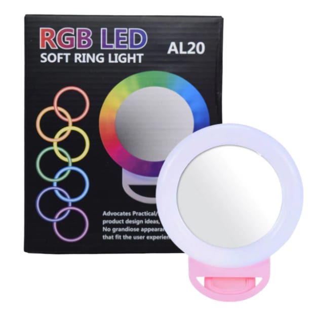 ARO DE LUZ RGB LED SOFT RING LIGHT AL20 - imagen 1