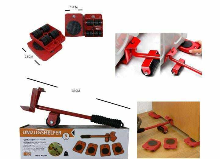 KIT LEVANTA MUEBLES ALTA RESISTENCIA 150KG