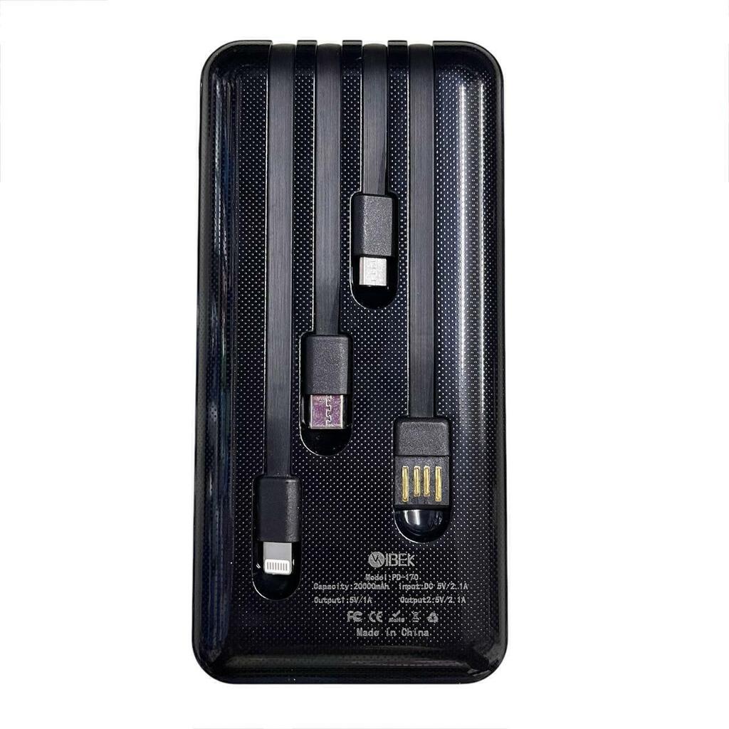 POWER BANK IBEK 20000MAH miniatura 2
