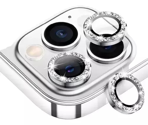 PROTECTOR DE CAMARA IPHONE 17 CON BRILLOS