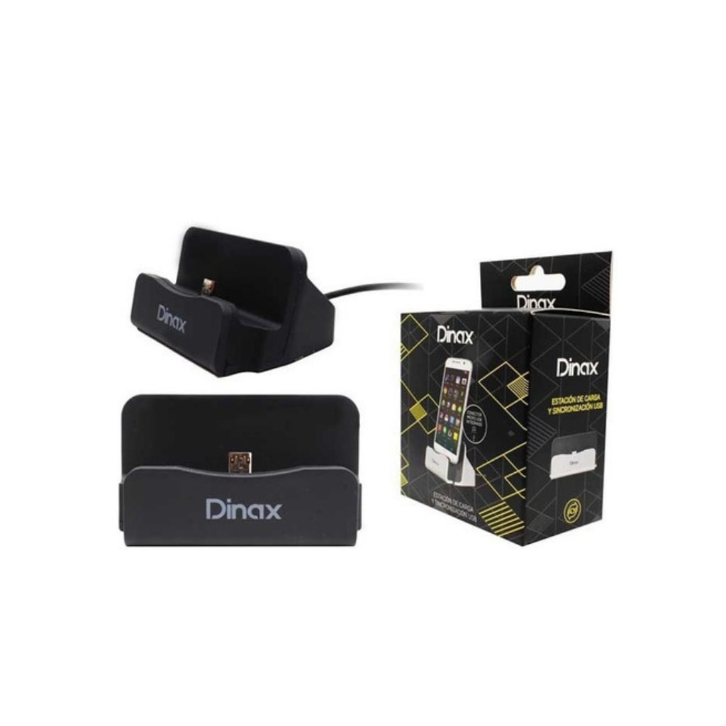 ESTACION DE CARGA MICROUSB DINAX