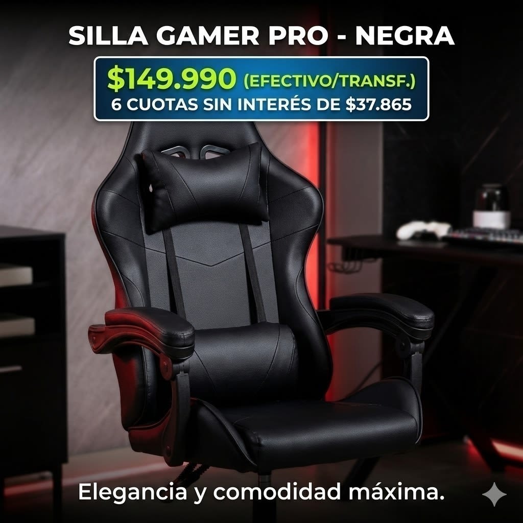 SILLA GAMER miniatura 3