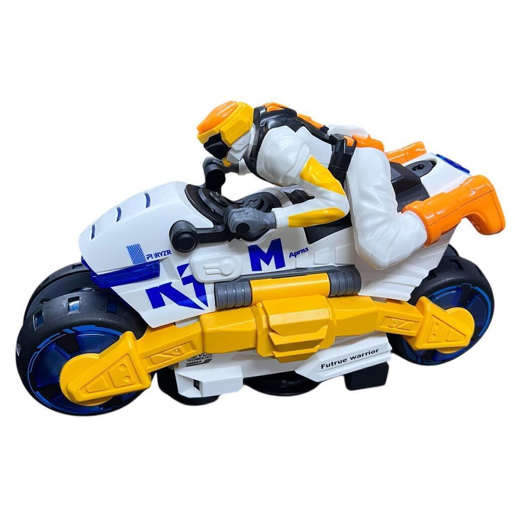 MOTO ACROBATICA CON LUCES LED