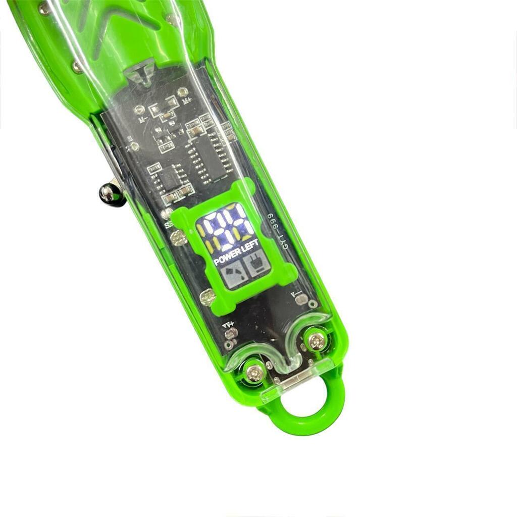 PATILLERA TRANSPARENTE GYT-999 CON VISOR DE CARGA miniatura 4
