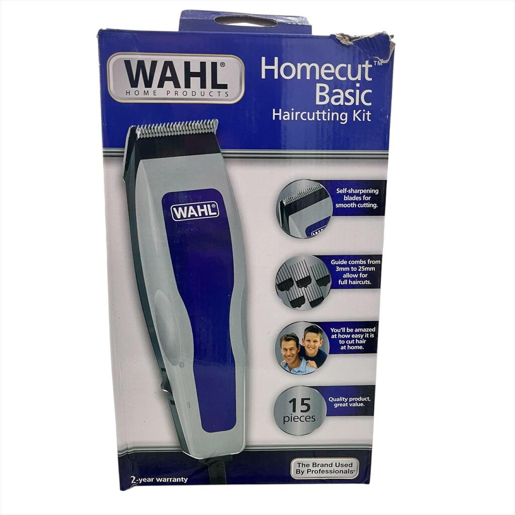 MAQUINA CORTADORA DE PELO WAHL-9314-2858 HOMECUTE 15 PIEZAS