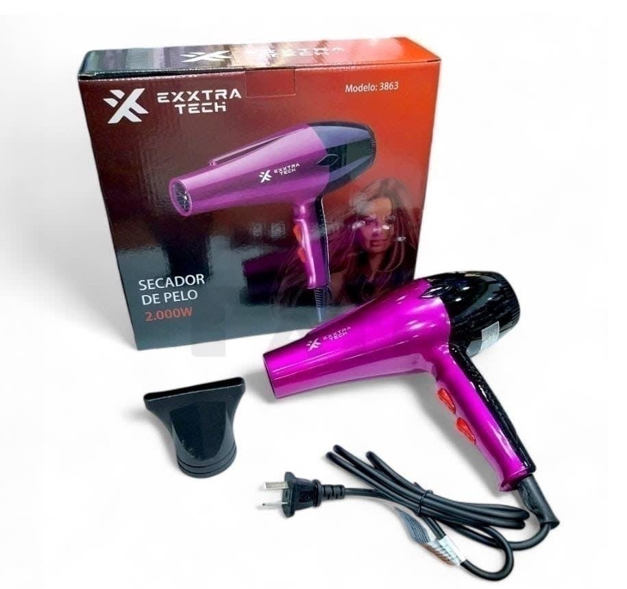 SECADOR DE PELO EXXTRA TECH 2000W - imagen 1