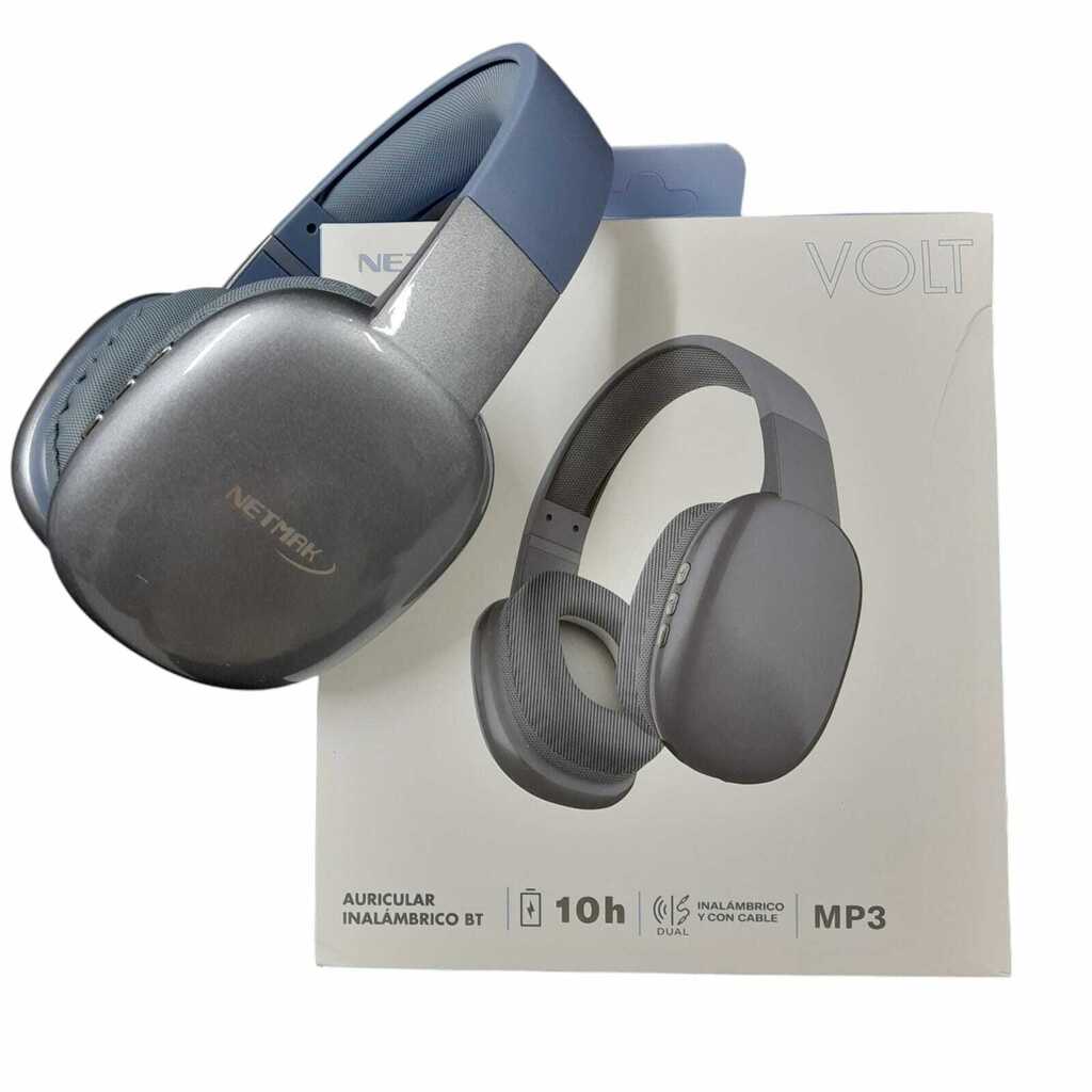 AURICULARES VINCHA INALAMBRICOS VOLT NETMAK - imagen 1