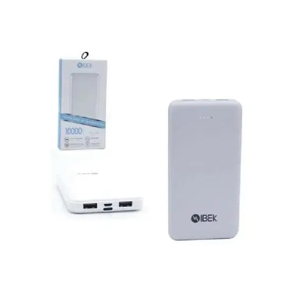 CARGADOR PORTATIL POWER BANK 10000MAH IBEK PD-150
