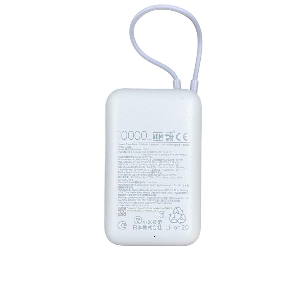 POWER BANK XIAOMI 10000MAH ORIGINAL miniatura 2