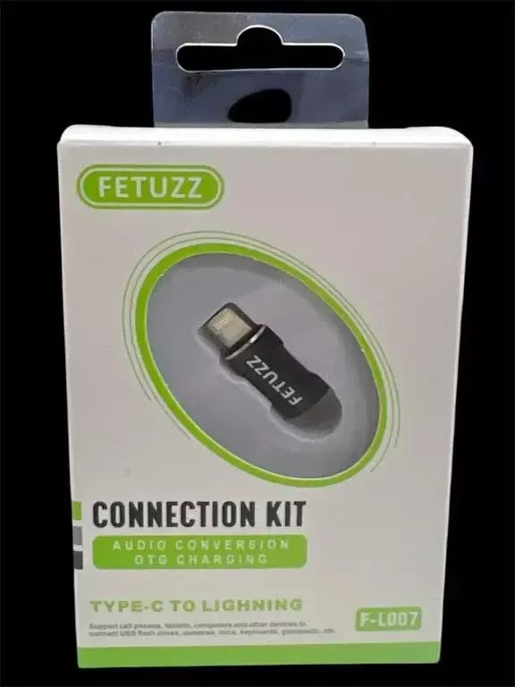 ADAPTADOR TIPO C A IPHONE FETUZ F-L007