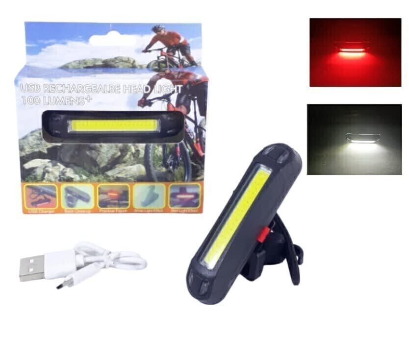 LUZ LED PARA BICICLETA RECARGABLE P080KA