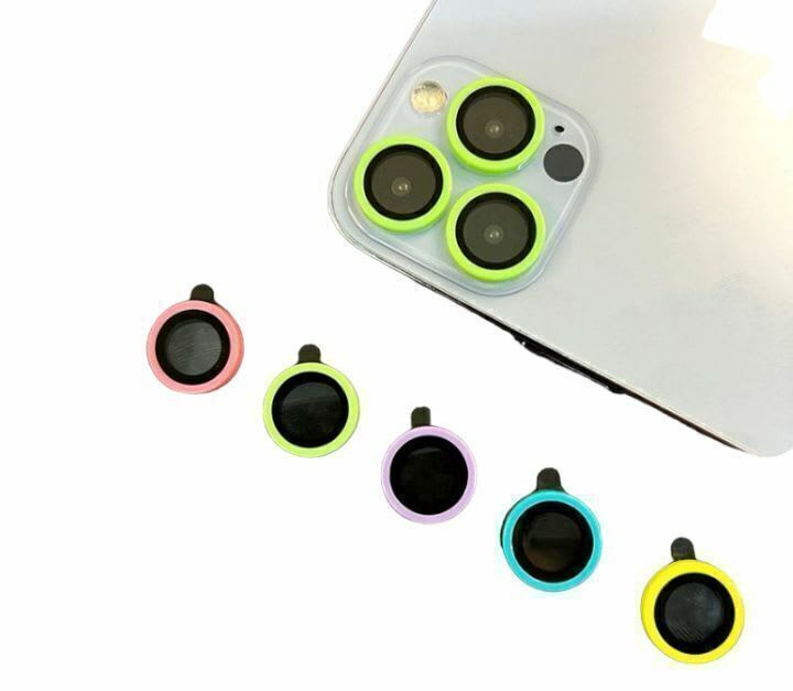 PROTECTOR DE CAMARA NEON IPHONE 12 PROMAX