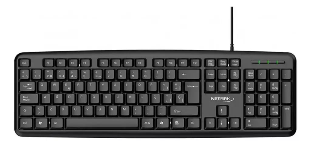 TECLADO USB NETMAK NM-KB586U - imagen 1