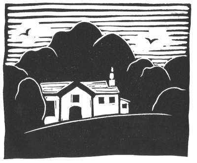 Rookhow bunkbarn and meeting house logo