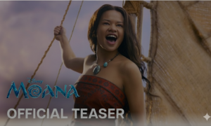 Moana volta aos cinemas em versão live-action em 2026