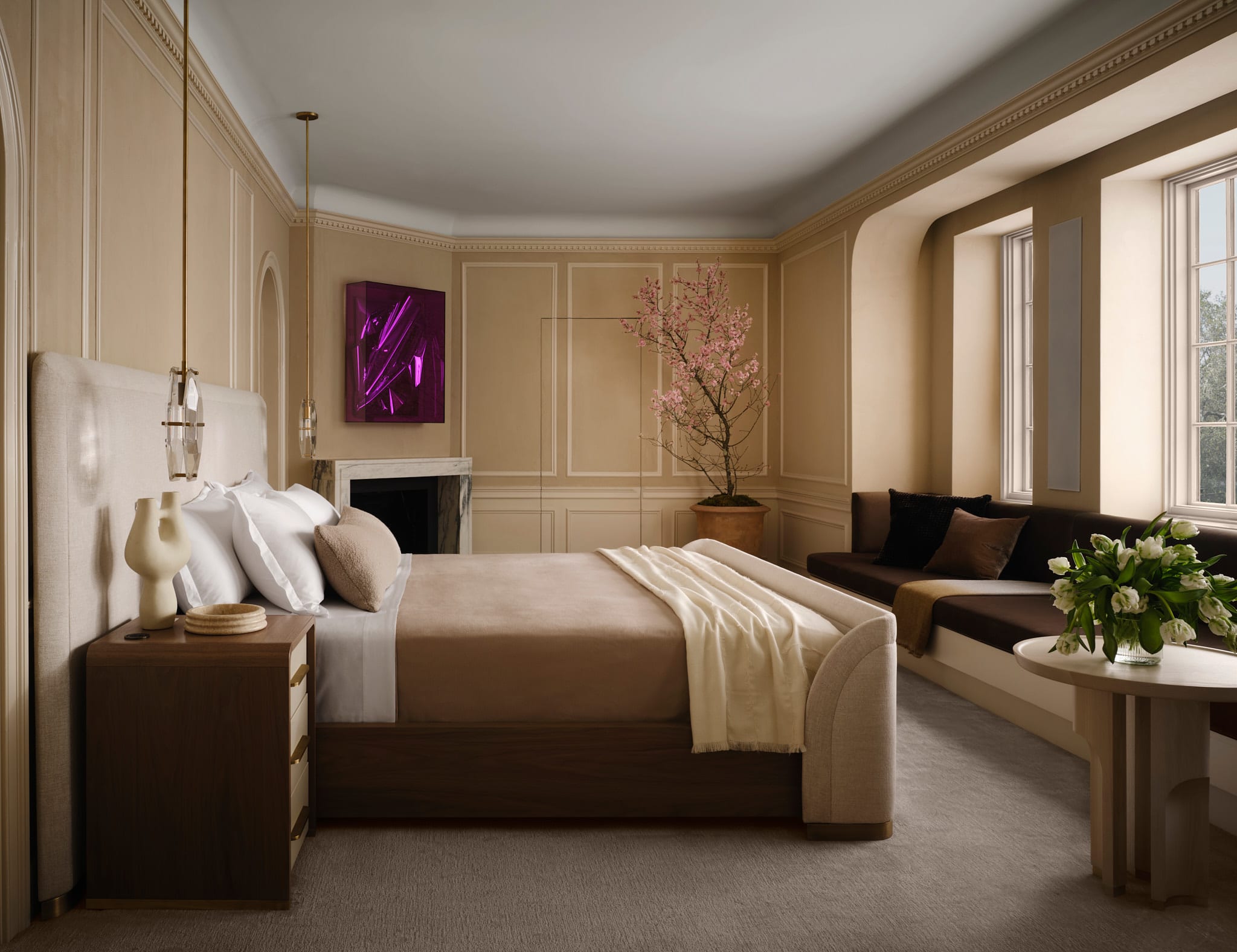 Georgetown Suite bedroom at Imari private estate, Washington D.C.