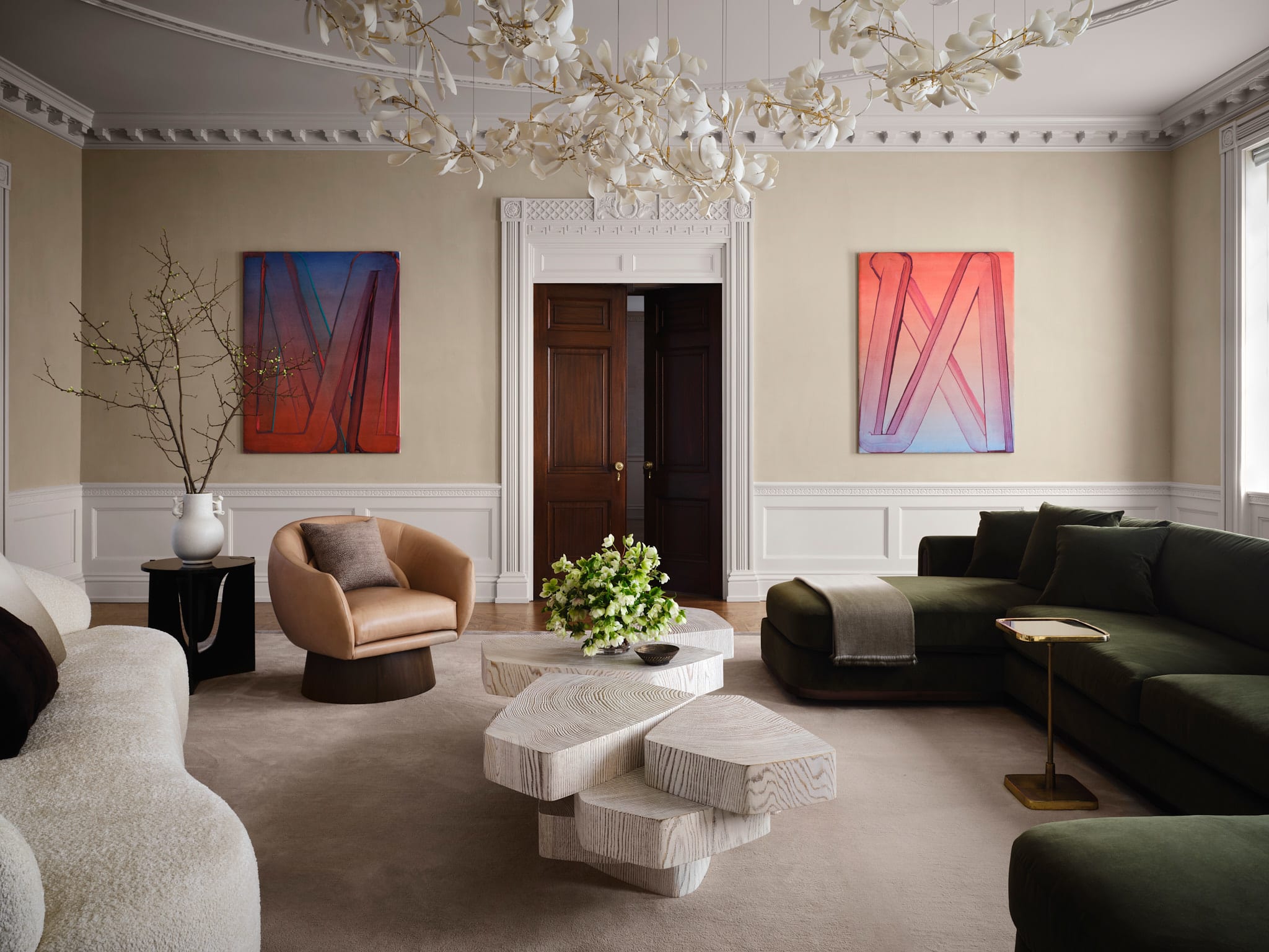 Main living room at Imari Georgetown private estate