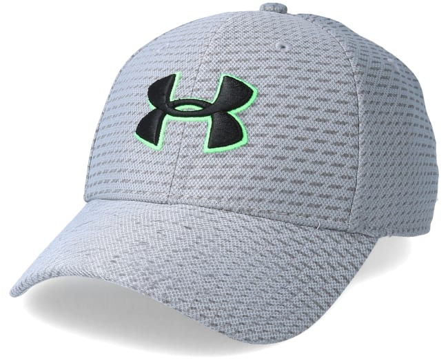 Under Armour Men's Printed Blitzing 3.0 caps, Grå str M-L