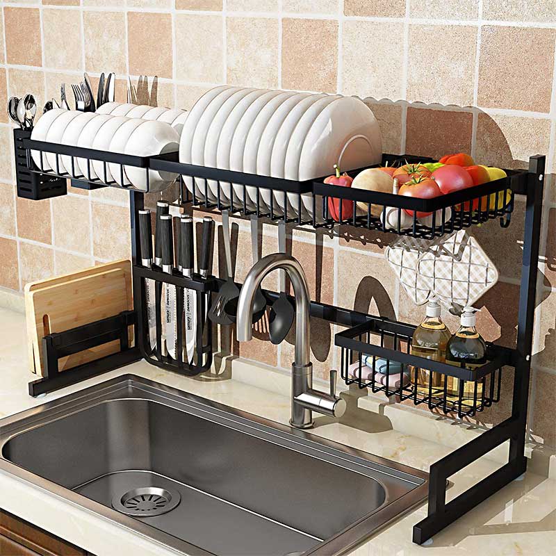 Above-Sink-Dish-Rack