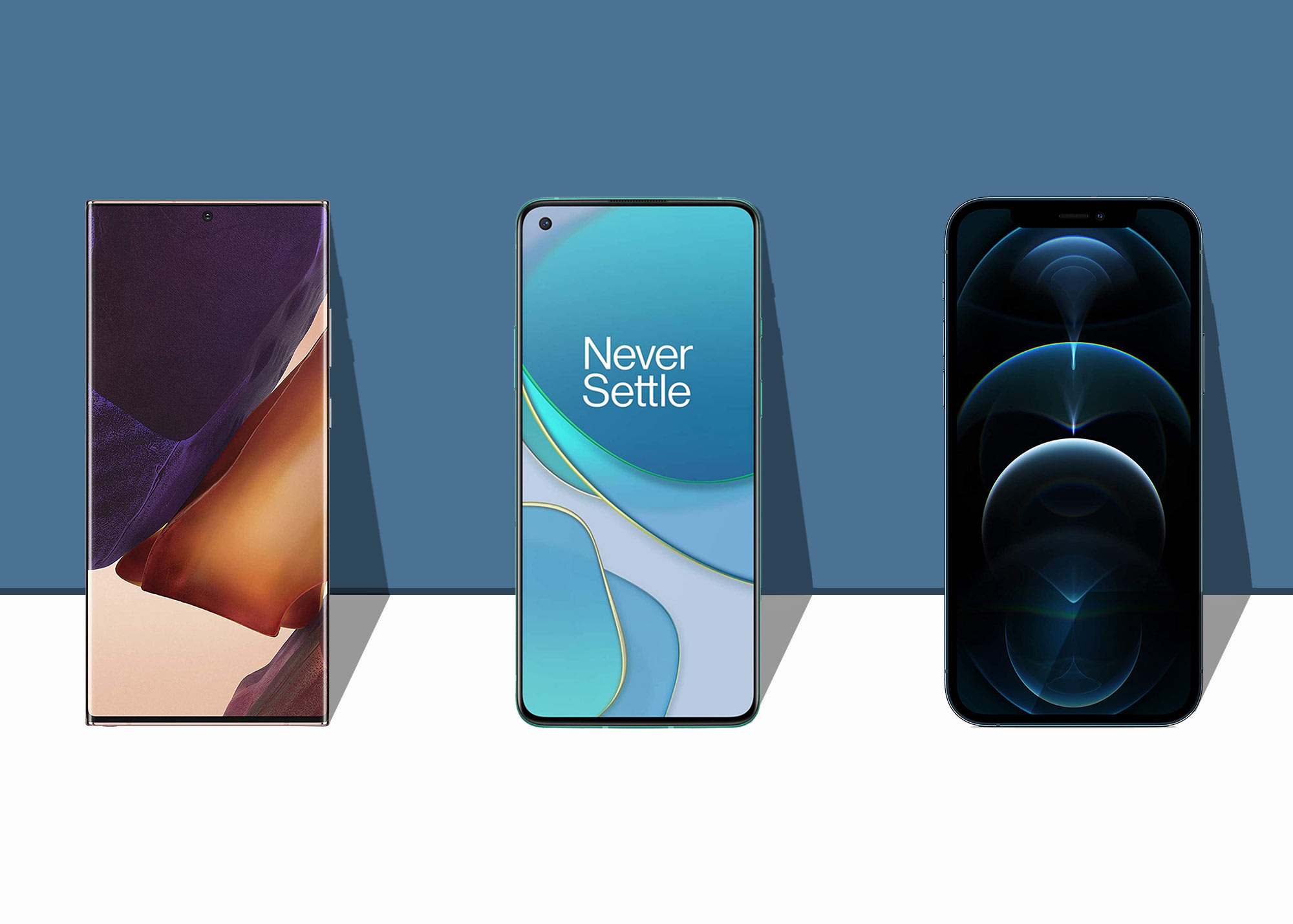 iphone-12-Pro-vs-Galaxy-note-20-ultra-vs-oneplus-8t