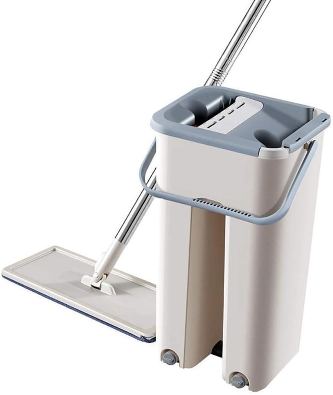 Cocity Microfiber Mop and Bucket System for Floor Cleaning