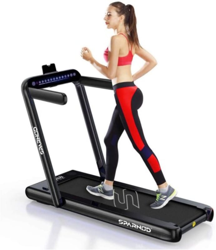 Sparnod Fitness STH-3000 Series 2 in 1 Foldable Treadmill