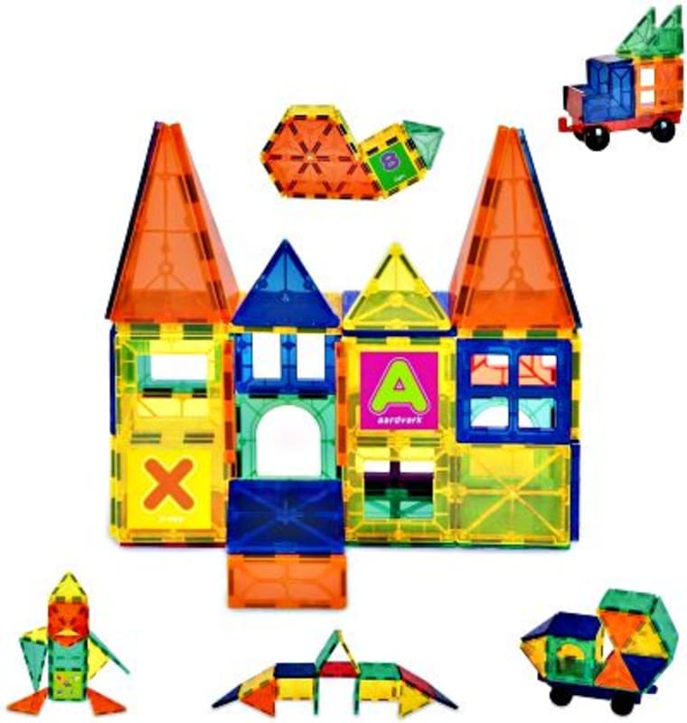 Innoo Tech 60 Pieces Large Magnetic Building Blocks edit