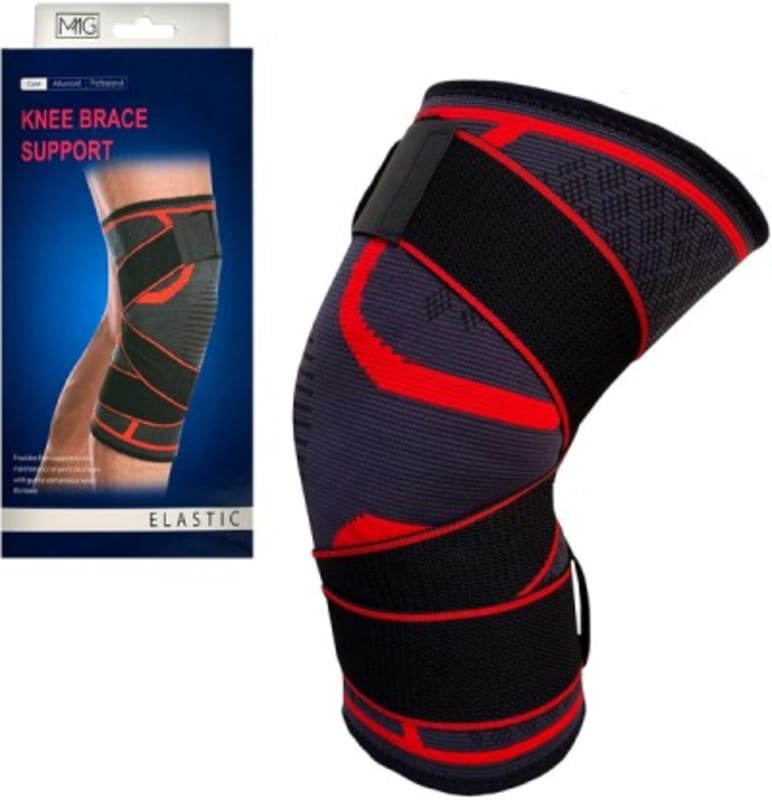 MMG Adjustable Compression Knee Support Sleeve for Men Women