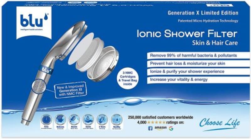 Ionic shower filter