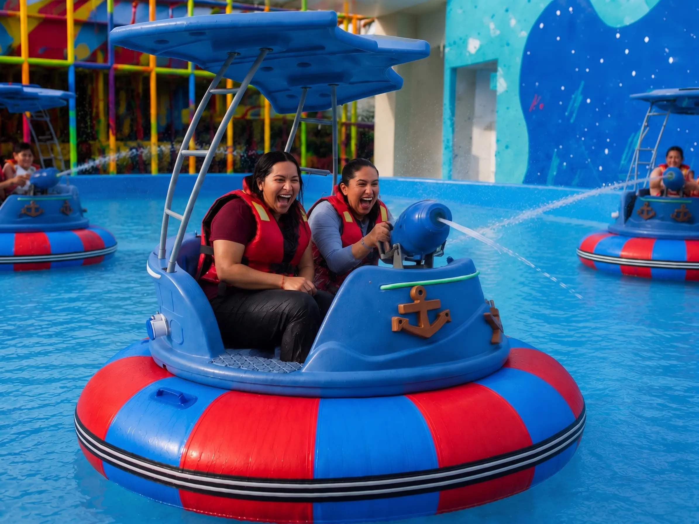 Commercial PE Bumper Boats for Sale