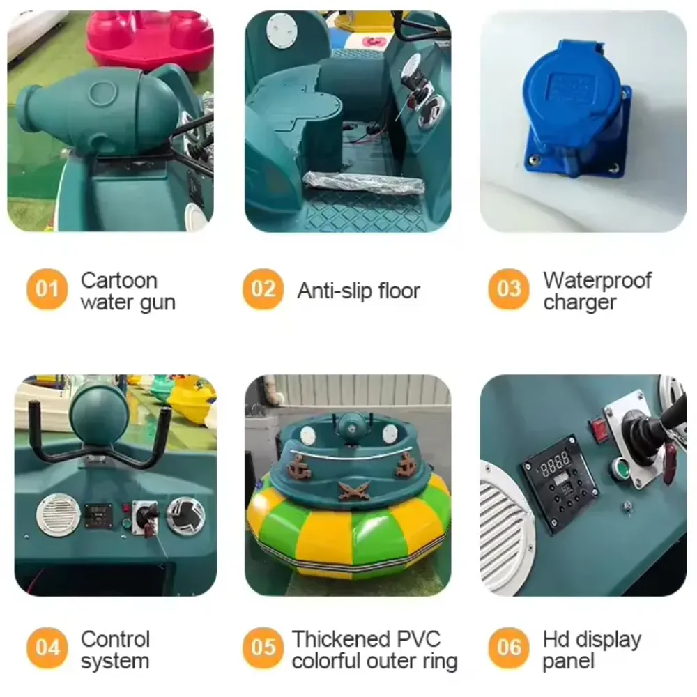 Commercial PE Bumper Boats for Sale thumbnail 4